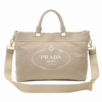 PRADA プラダ バッグ コピー DENIM トートバッグ BN2069AJ6065 ロゴプリント キャンバス